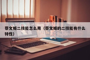 蔡文姬二技能怎么用（蔡文姬的二技能有什么特性）