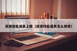 派派技能道具上限（派派技能道具怎么使用）