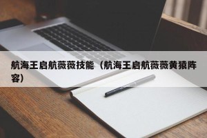 航海王启航薇薇技能（航海王启航薇薇黄猿阵容）